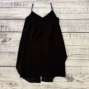 Elegant Black Spaghetti Strap Dress by White House black market size 0